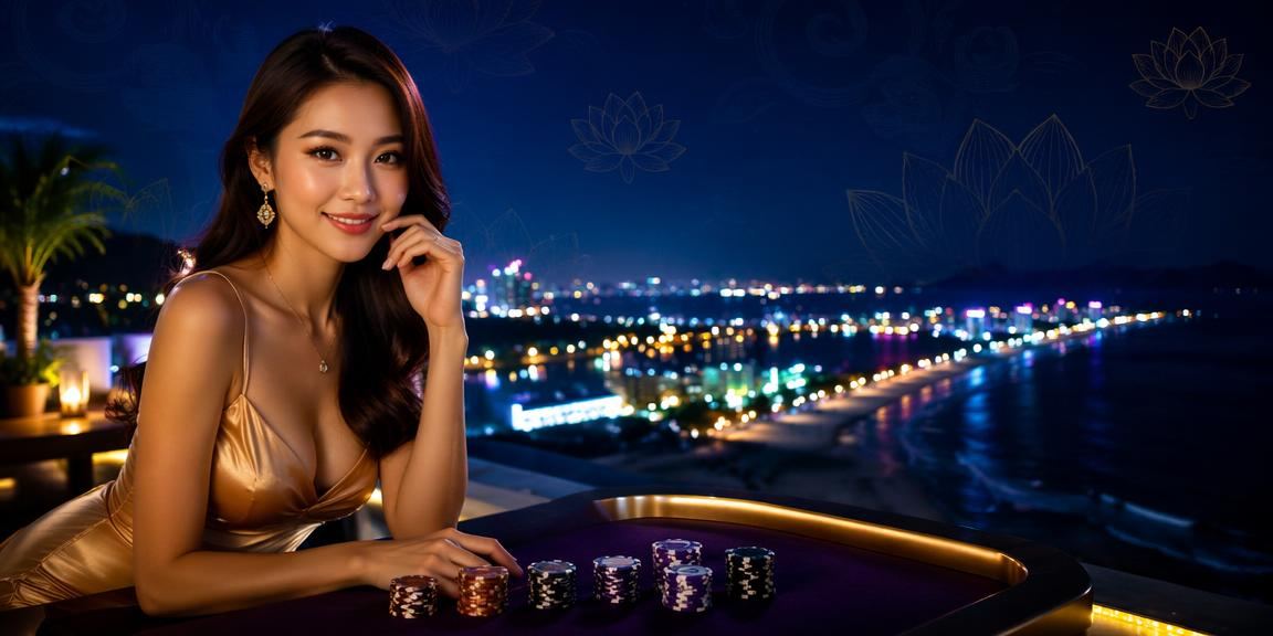 Nhóm bạn trẻ tại Mũi Né thư giãn trên bãi biển và xem kèo cá cược thể thao trên điện thoại buổi tối